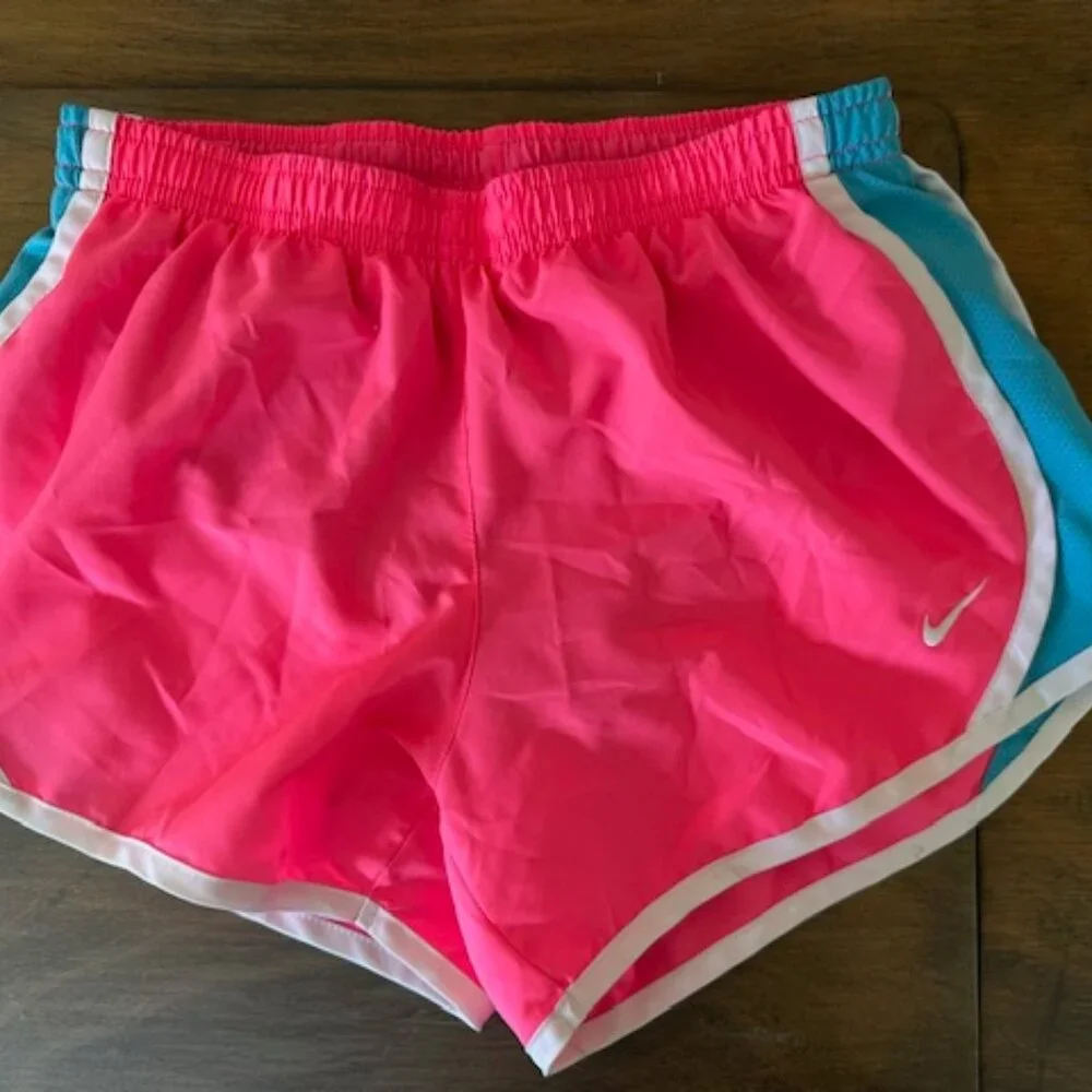 💗HOST PICK💗  Pink and Blue Nike Athletic Shorts   8437 - Picture 2 of 8